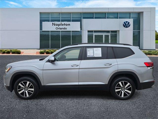 used 2021 Volkswagen Atlas car, priced at $23,997