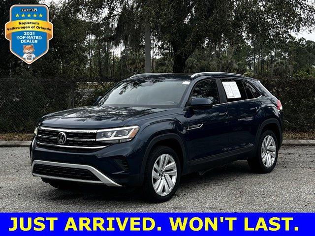 used 2021 Volkswagen Atlas Cross Sport car, priced at $21,632