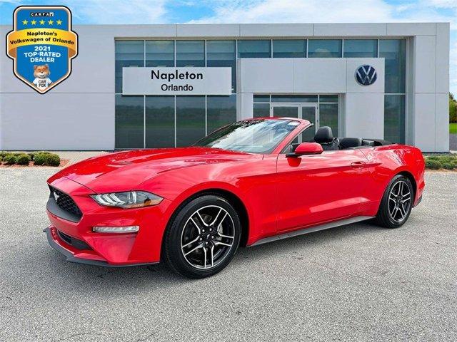 used 2022 Ford Mustang car, priced at $18,451