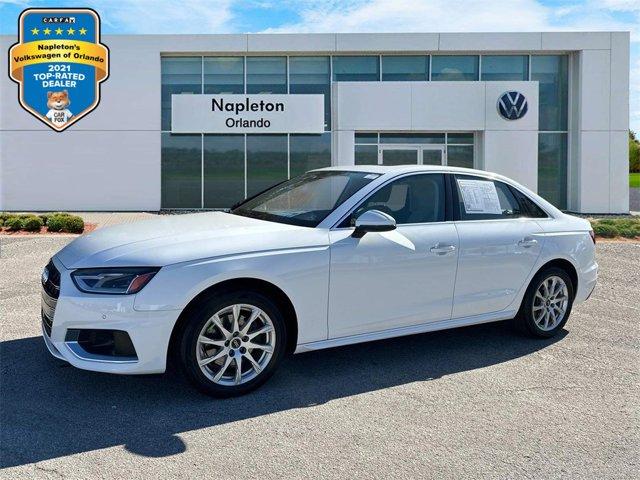 used 2021 Audi A4 car, priced at $22,546