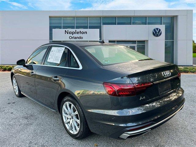 used 2021 Audi A4 car, priced at $20,209