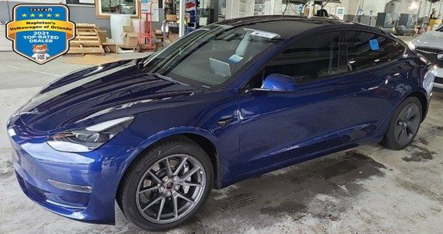 used 2022 Tesla Model 3 car, priced at $28,999