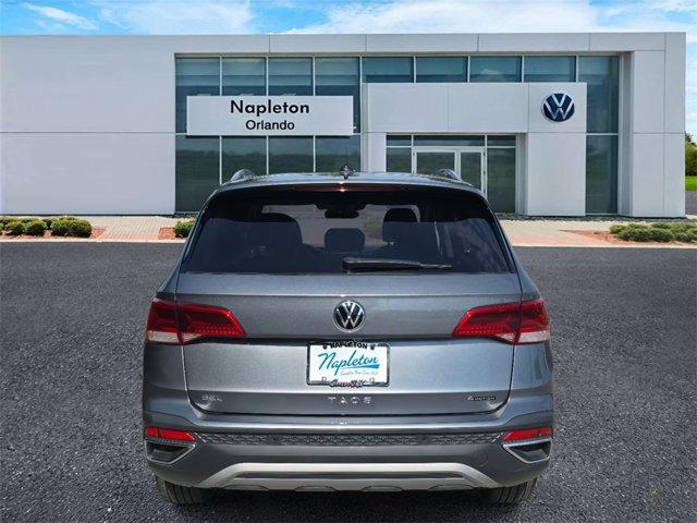 new 2024 Volkswagen Taos car, priced at $32,600