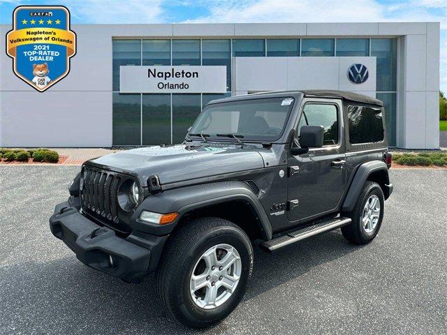 used 2021 Jeep Wrangler car, priced at $28,200