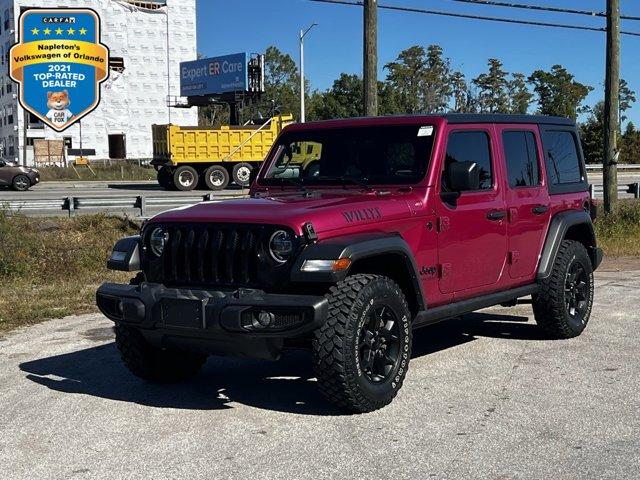 used 2022 Jeep Wrangler car, priced at $36,900