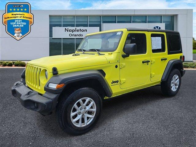used 2023 Jeep Wrangler car, priced at $28,850