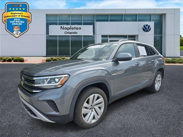 used 2021 Volkswagen Atlas Cross Sport car, priced at $20,765