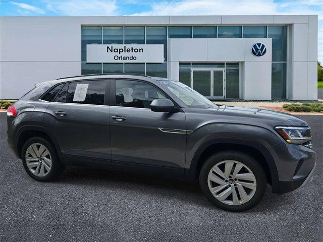 used 2021 Volkswagen Atlas Cross Sport car, priced at $20,765