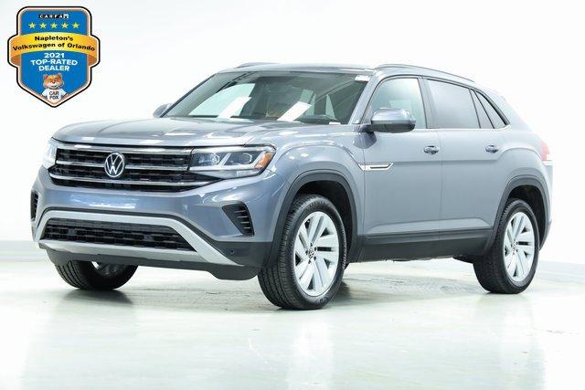 used 2021 Volkswagen Atlas Cross Sport car, priced at $23,000