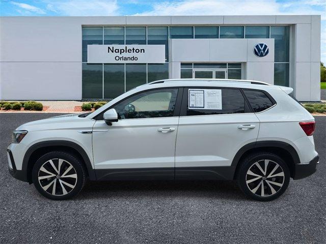 used 2022 Volkswagen Taos car, priced at $17,500