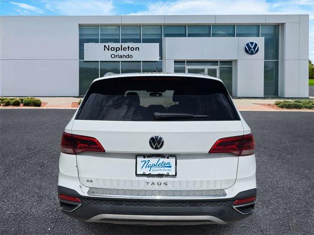 used 2022 Volkswagen Taos car, priced at $17,500