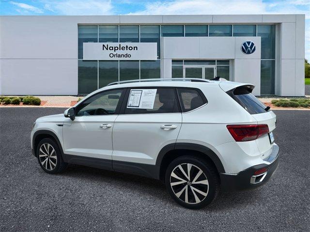 used 2022 Volkswagen Taos car, priced at $17,500