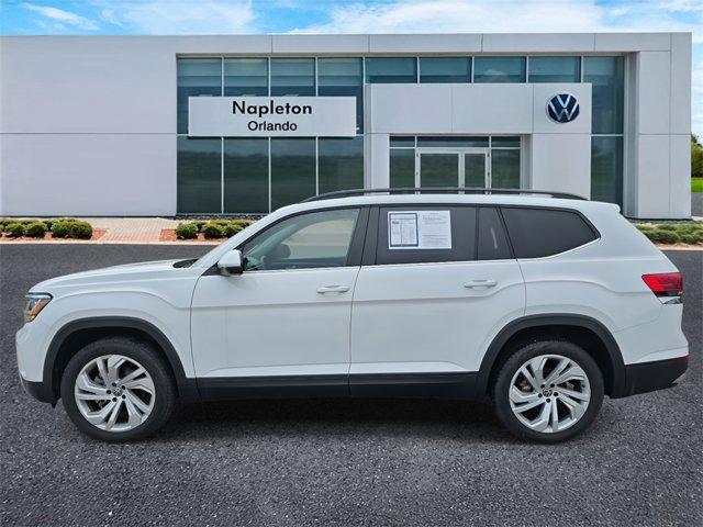 used 2022 Volkswagen Atlas car, priced at $25,702