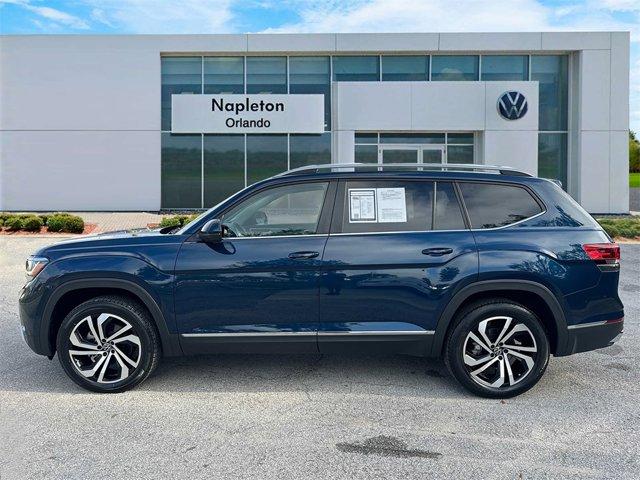 used 2022 Volkswagen Atlas car, priced at $24,137