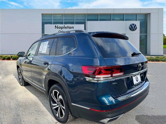 used 2022 Volkswagen Atlas car, priced at $24,137