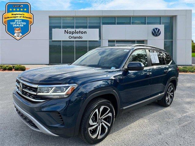 used 2022 Volkswagen Atlas car, priced at $24,137