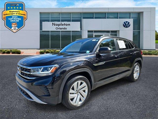 used 2022 Volkswagen Atlas Cross Sport car, priced at $23,112