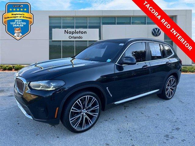 used 2022 BMW X3 car, priced at $29,014