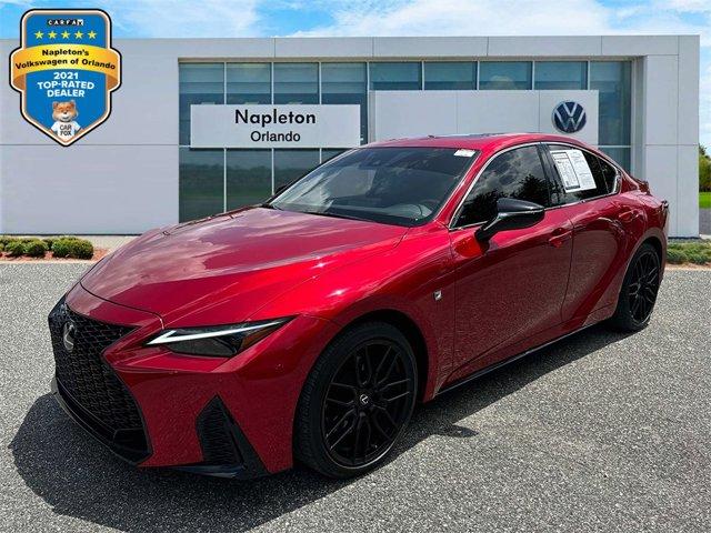 used 2021 Lexus IS 350 car, priced at $39,901