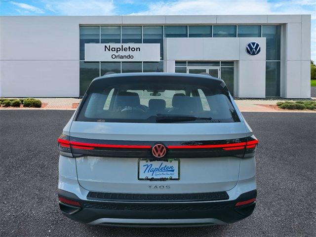 new 2025 Volkswagen Taos car, priced at $25,364