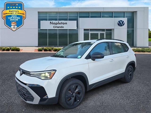 new 2025 Volkswagen Taos car, priced at $25,364