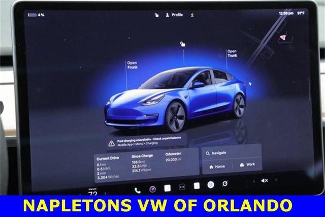 used 2023 Tesla Model 3 car, priced at $26,900