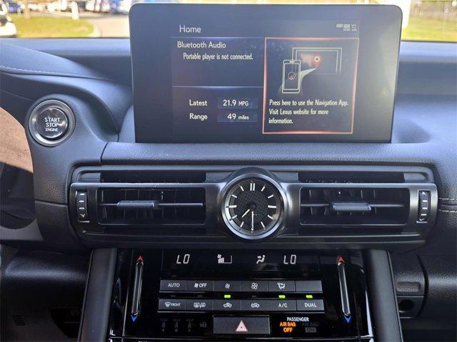 used 2023 Lexus IS 350 car, priced at $38,900