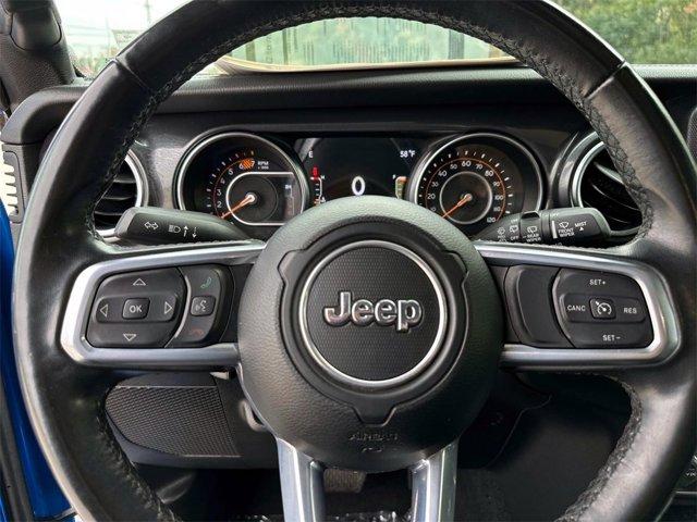 used 2021 Jeep Wrangler Unlimited car, priced at $28,520