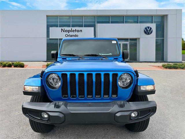 used 2021 Jeep Wrangler Unlimited car, priced at $28,520