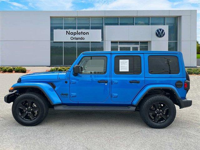 used 2021 Jeep Wrangler Unlimited car, priced at $28,520