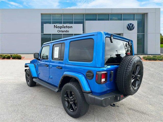 used 2021 Jeep Wrangler Unlimited car, priced at $28,520