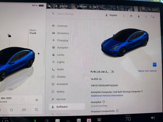 used 2023 Tesla Model 3 car, priced at $24,866