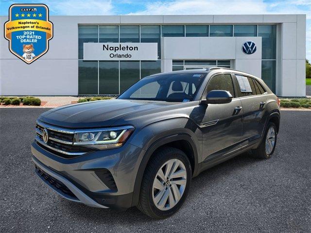 used 2022 Volkswagen Atlas Cross Sport car, priced at $24,637