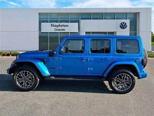 used 2022 Jeep Wrangler Unlimited 4xe car, priced at $42,571