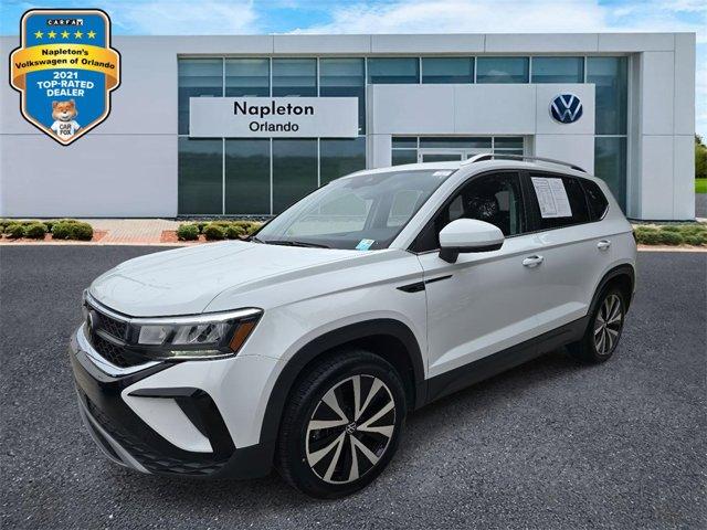 used 2022 Volkswagen Taos car, priced at $17,658