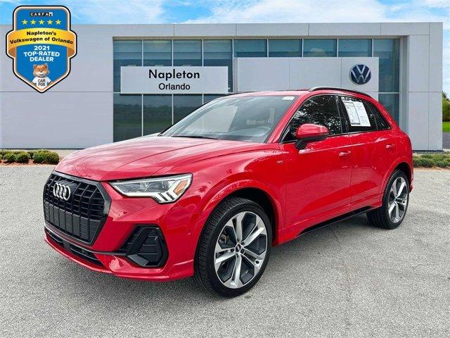 used 2021 Audi Q3 car, priced at $25,000