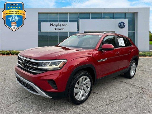 used 2021 Volkswagen Atlas Cross Sport car, priced at $24,947