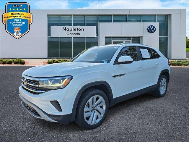 used 2022 Volkswagen Atlas Cross Sport car, priced at $22,922
