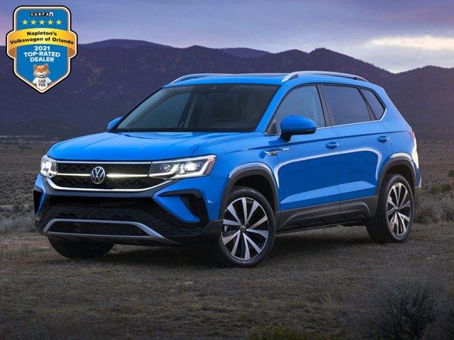 new 2024 Volkswagen Taos car, priced at $23,896