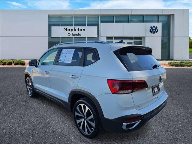 used 2024 Volkswagen Taos car, priced at $27,462