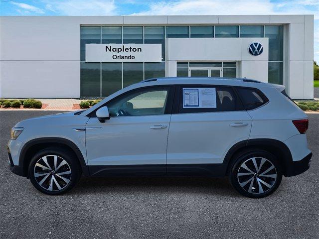 used 2024 Volkswagen Taos car, priced at $27,462