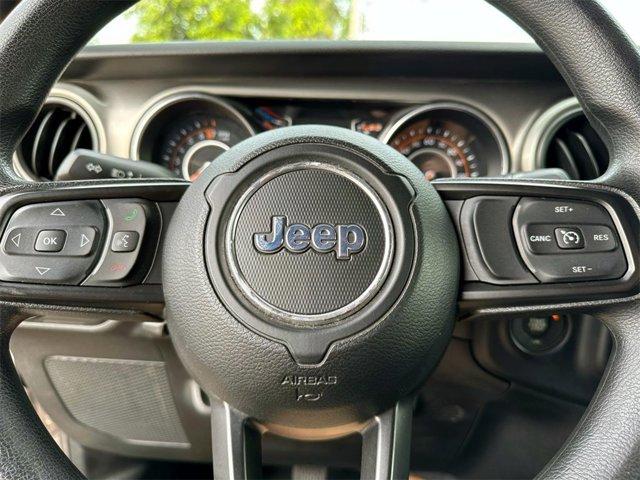 used 2021 Jeep Wrangler car, priced at $27,300