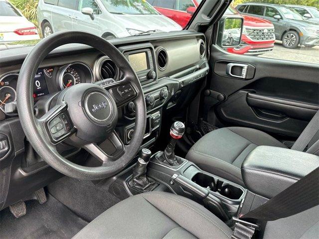 used 2021 Jeep Wrangler car, priced at $27,300