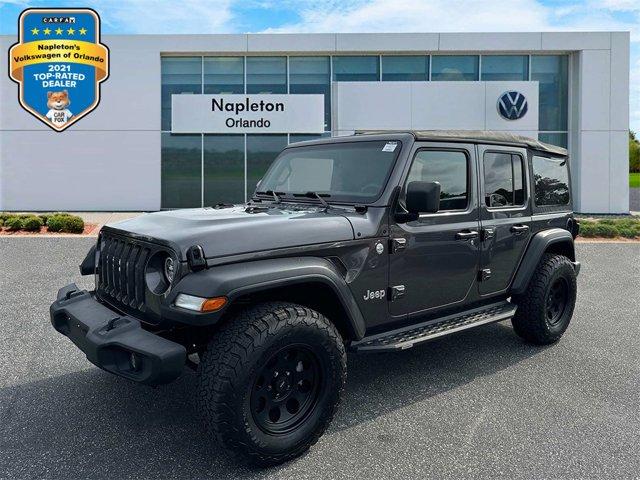 used 2021 Jeep Wrangler car, priced at $27,388