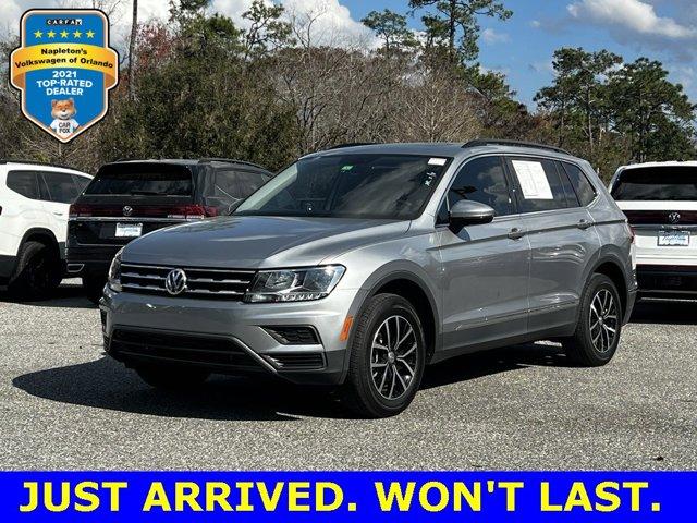 used 2021 Volkswagen Tiguan car, priced at $17,500