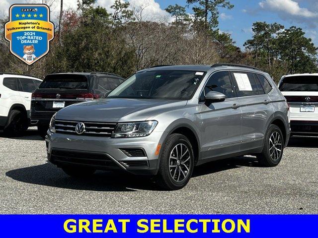 used 2021 Volkswagen Tiguan car, priced at $17,000