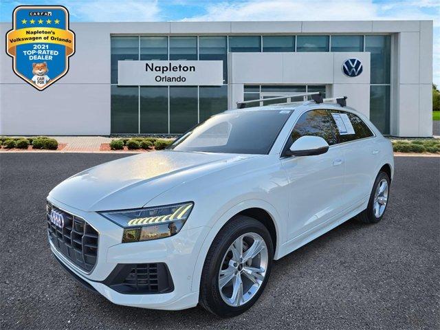 used 2023 Audi Q8 car, priced at $49,900