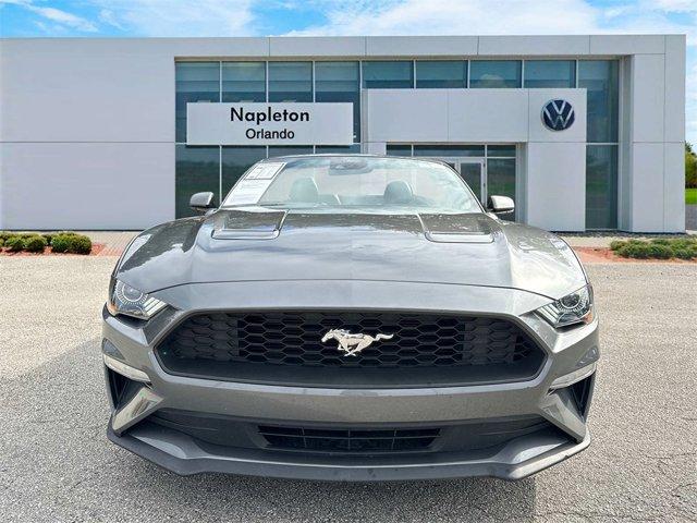 used 2022 Ford Mustang car, priced at $19,713