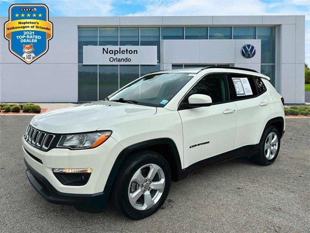 used 2021 Jeep Compass car, priced at $15,606