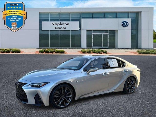 used 2022 Lexus IS 350 car, priced at $38,000
